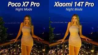 Poco X7 Pro vs Xiaomi 14T Pro Night Mode Camera Test