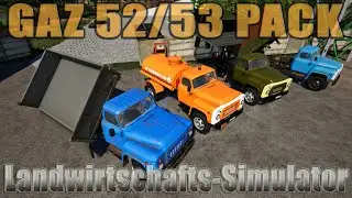 LS19 Modvorstellung - GAZ 52/53 PACK OT SD MODS V2.0.0.0  - Ls19 oldtimer modsMods