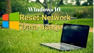 How to reset data usage stats on the Windows 10 || Clear Network Data Usage on windows 10