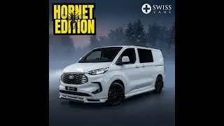 Swiss Vans Ford Transit Custom HORNET Kit 🔥 170PS Diesel Auto Double Cab