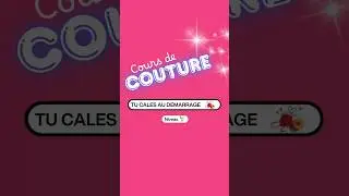 Commencer une couture sur une &eacute;paisseur