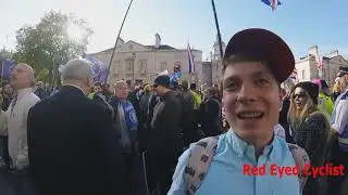 Red Cap Boy at the People's Vote march