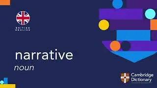How to pronounce narrative | British English and American English pronunciation