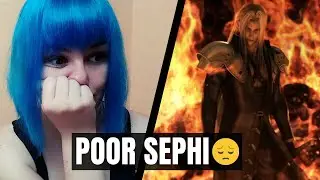 Vee reacts to the downfall of Sephiroth in Crisis Core FFVII Reunion