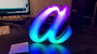 Testing LED sign