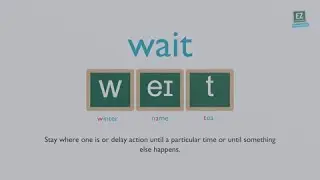 How to pronounce wait ?
