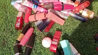 PINK PEACH DEEP RED MATTE LIPSTICKS