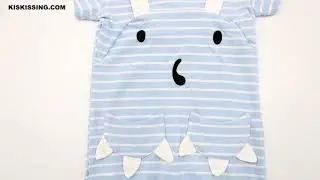 Cartoon Animal Striped Short-sleeved Overalls Playsuit Wholesale