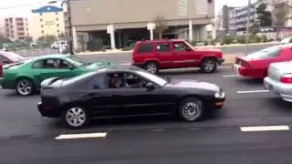 Cruisin OCMD 2013 Honda Burnout Fail