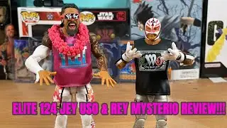 WWE ELITE 124 JEY USO & REY MYSTERIO REVIEW!!!