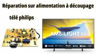Carte d'alimentation télé HS