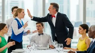 Billionaire Mocks Immigrant Waitress as ‘Uneducated’ - She Shocks Everyone #billionaire