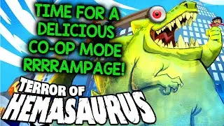 TIME FOR SOME CO-OP RRRRRAMPAGING! | Let's Play Terror of Hemasaurus (STEAM PC CO-OP GAMEPLAY)