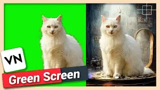 Remove Green Background or Use Green Screen (Chroma Key) | VN Video Editor Tutorial