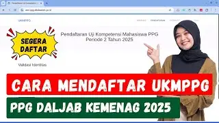 CARA DAFTAR UKMPPG | PPG KEMENAG 2025