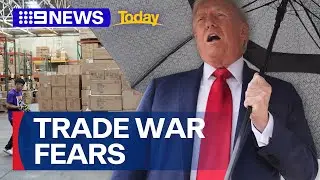 Fears trade war could reignite | 9 News Australia