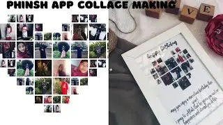 phinsh app collage maker/Any collage in one click/easy collage making/Baby collage/number collage