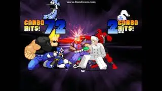 MUGEN battle #3496: Team Strider Hiryu vs Team Deadpool