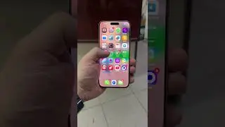 Пример работы дисплея Soft oled 120hz Apple iPhone 15 Pro Max