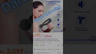 #unboxing the #massagegun  Handheld Deep Tissue Mini Massager! 💪✨#fitness