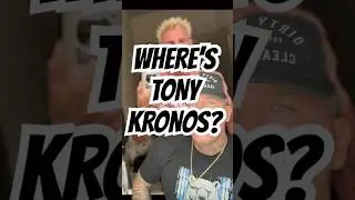 WHERE&rsquo;S TONY KRONOS? #onelight