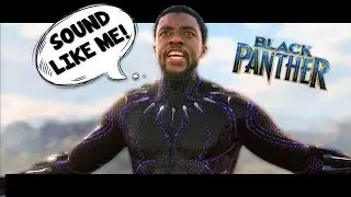 HOW TO SOUND LIKE BLACK PANTHER! (Voice Tutorial)