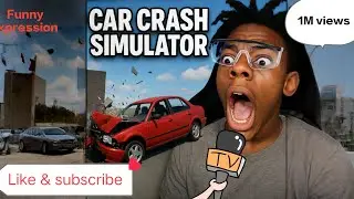 😂Speed playing Car crash simulator!😂 |  funny @ishowspeed | crazy expiration 😂