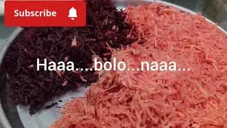 Beetroot and carrot halwa...🥰🥰🥰