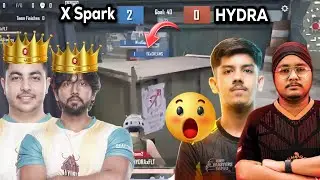 HYDRA ESPORTS vs TEAM X SPARK 2v2 TDM BATTLE 🐉 | HYDRA STARBOY AND SPARSHOP | TEAM X SPARK