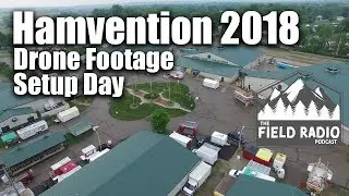 Dayton Hamvention 2018 - Drone Footage Setup Day (4k Video)