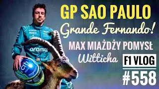 F1 Vlog 558: GP Sao Paulo &ndash; Fantastyczny Alonso, fatalny Mercedes. Kiepski pomysł Witticha
