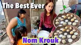 How To Make The Best Flavorful Khmer Nom-Krouk| Thyda Cooking TV