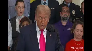 RAW: President Trump says his Big Beautiful Bill will create jobs, cut taxes
