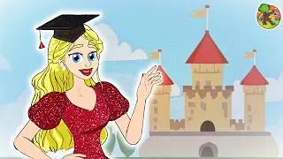 Perché Cenerentola Va a Scuola? 🎓 👸🏼 📕 | Fiabe e Storie | KONDOSAN
