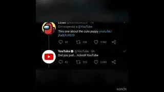 I rickrolled YouTube...