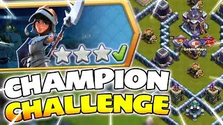Easily 3 Star DARK AGES ROYAL CHAMPION Challenge! Clash of Clans