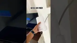 ✅Airtel Air Fiber vs optical fiber || #airtel #jio #viralvideo #wifi
