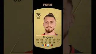 Radu Dragusin - Official Rating VS Current Form Rating #like #subscribe