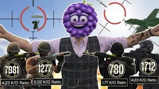 Wiping out All Dirty Tryhards in a Lobby that kept Jumping me! | GTA Online