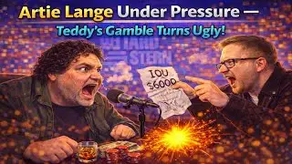 Artie Lange Under Pressure &mdash; Teddy&rsquo;s Gamble Turns Ugly!😬  - Show Howard Stern