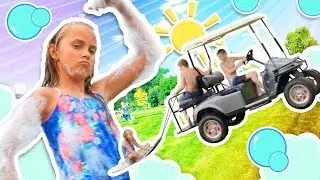 Пенопласт и слайд | Вот пришло лето! | Funpop