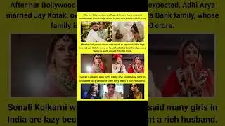 Bollywood Actresses Who Married Billionaires After Career Struggles 💸