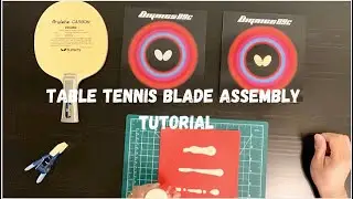 TABLE TENNIS RACKET ASSEMBLY