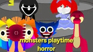 incredibox sprunki monsters playtime horror | Live #sprunki #incredibox #omanomen #remix #monsters