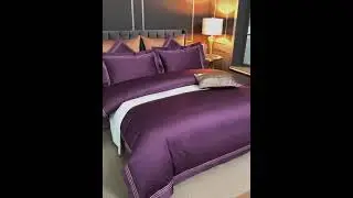 Egyptian Cotton Premium Chic Luxury Duvet Cover Set