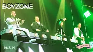 BOYZONE 'Thank you & Goodnight', The Farewell Tour.🇨🇮 Wembley Arena 16/2/2019