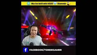 Улучшение нового Evo An94 Max 7 уровня за 44500 алмазов 💎 #shorts #tondegamer #diamond