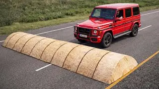Cars vs Unreal Speed Bump Challenge #1 in BeamNG Drive!