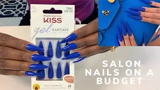 How To Do Nails at Home for Beginners Without Acrylic | Kiss gel Fantasy Nails