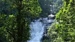 Sirithan Waterfall In Doi Inthanon National Park & Relaxing Nature Sounds